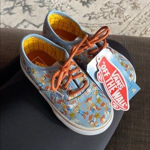 Vans Toy Story Woody Toddler Size 7